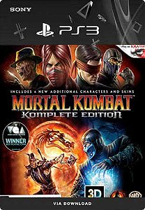 Mortal Kombat 9 Komplete Edition PS3 Midia Digital