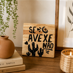 Placa Decorativa Frases