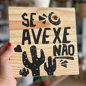 Placa Decorativa Frases