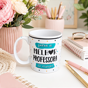 Caneca Branca Professores Sortida