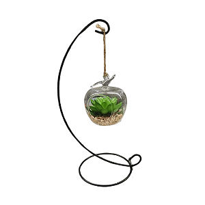 Suporte de Ferro Curvado Para Planta