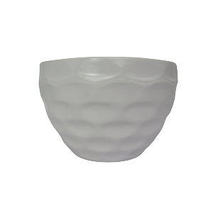 Vaso de Melamina Redondo com Relevo