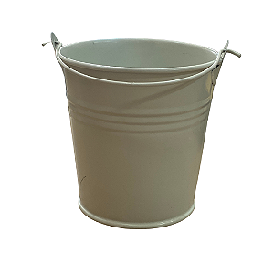 Balde de Alumínio Pintado com Alça