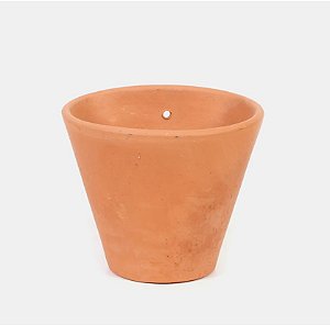 Vaso de Barro de Parede Liso