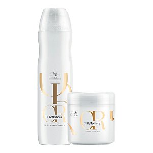 Kit Wella Oil Reflections Shampoo 250ml + Máscara 150ml