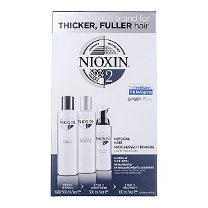 Kit Nioxin Hair System 2 Kit De Tratamento Grande 3 Produtos