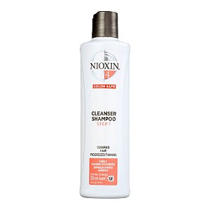 Shampoo Nioxin 4 Hair System Cleanser Color Safe 300ml