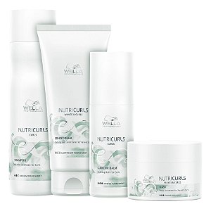 Kit Nutricurls Daily Wella Professionals - 4 Produtos