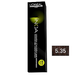 Coloração Inoa 5.35 Castanho Claro Dourado Acaju 60g L'Oréal