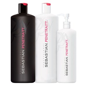 Kit Sebastian Penetraitt Shampoo E Cond De 1L E Mask De 500G