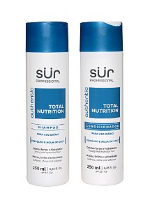 Kit Shampoo 250ml + Condicionador 250ml SUR Total Nutrition