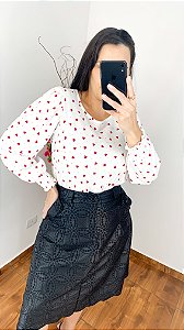 BLUSA CORAÇÃO MANGA LONGA