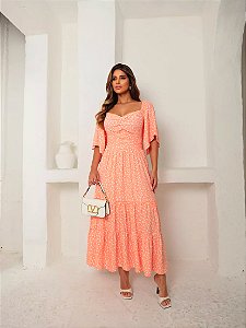VESTIDO LUANA SALMÃO FLORAL