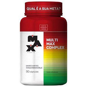 Multivitamínico Multimax 90 Cápsulas - Max Titanium