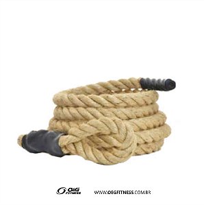 Cordas Sisal Natural Escalada Crossfit. 40Mm X 10Mts