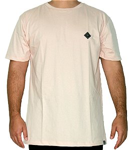 Camiseta Losango Basic Rose