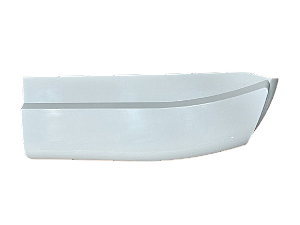 TAMPA LATERAL DA EVAPORADORA PISO TETO ELGIN LADO DIREITO 36.000 A 60.000 BTU/H PAFI / PVFI