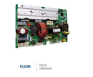 Placa Condensadora C Dissipador Eco Inverter 18000btus Elgin
