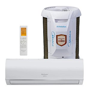 AR CONDICIONADO SPLIT SPRINGER MIDEA AIRVOLUTION 18000 BTUS FRIO 220v - 42AFFCI18S5 - 38TFCI18S5