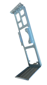 CHAPA SUPORTE DO MOTOR VENTILADOR DA CONDENSADORA SPLIT ELGIN ECO DREAM 9 E 12.000 BTUS - HIFE/QE