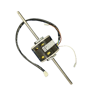MOTOR VENTILADOR EVAPORADORA CARRIER 36.000 BTUS AC 1/6CV 220V 60HZ 2 EIXOS - 25901100