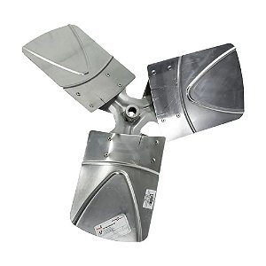 HÉLICE CONDENSADORA SPLIT SPRINGER MIDEA CARRIER 36 À 90.000 BTUS 3 PAS ALUMINIO - 17601026
