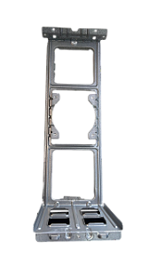 CHAPA SUPORTE DO MOTOR VENTILADOR DA CONDENSADORA SPLIT ELGIN ECO INVERTER II DE 9 E 12.000 BTUS - HJFE/QE