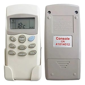 Controle Remoto Para Ar Condicionado Springer Cr 41014012 Cor Cinza
