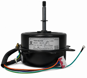 MOTOR VENTILADOR DA CONDENSADORA SPLIT ELGIN INVERTER TREND 9 À 18.000 BTUS - HTFE/QE - Y5S613B2103N