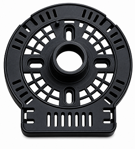 TAMPA PLÁSTICA DO SUPORTE DO MOTOR DO VENTILADOR DE MESA ELGIN 7 PÁS BREEZE AIR 40 CM
