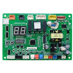 PLACA DA CONDENSADORA SPLIT SPRINGER CARRIER DE 30 A 60.000 BTUS - 79037265