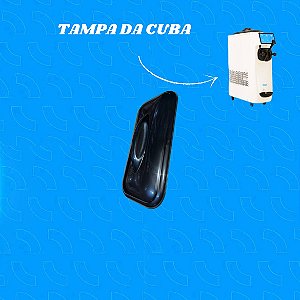 TAMPA DA CUBA MÁQUINA DE SORVETE ELGIN GELATTA EXPRESSO