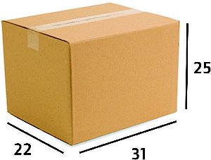  25 Caixas de Papelão Correios Sedex Pac Nº23 - C:31 X L:22 X A:25 cm