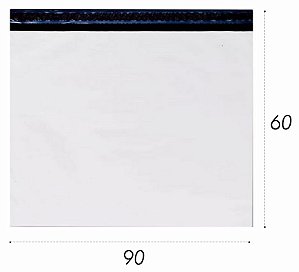 Envelope Plástico de Segurança com Lacre 90x60 cm