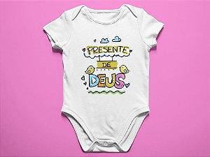 Body Infantil Presente de Deus