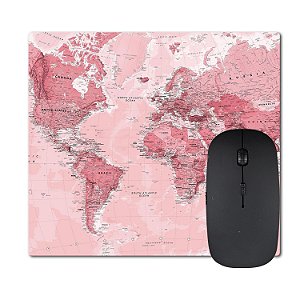 Mousepad Mapa Mundi Retangular