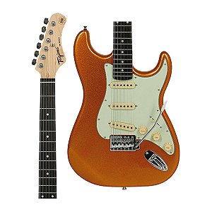 Guitarra Tagima Woodstock TG-500 Dourado Metalico