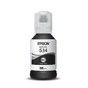 Tinta Epson M1120 EcoTank | 534 | T534120 Optimus Pigmentada Preta 100ml