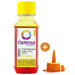 Tinta Cartucho Brother DCP-J315W | DCP-J515W | LC61Y Optimus - DOPRINTER -  Tudo em Cartuchos e Toners para sua Impressora!