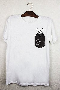 camiseta panda pocket