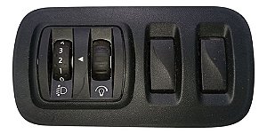 Comando Botão Luz Farol Captur 2017/19 Original Usado