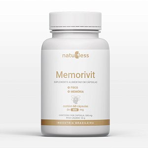 Memorivit 600mg 60 Cápsulas.
