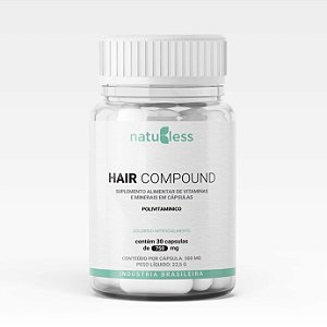 Hair Compound (Polivitaminico )750mg 30 Cápsulas