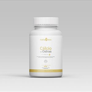Cálcio de Ostras +D3 600mg 60 Cápsulas.