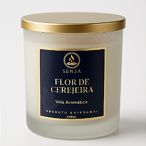 Vela Aromática Flor de Cerejeira 250ml