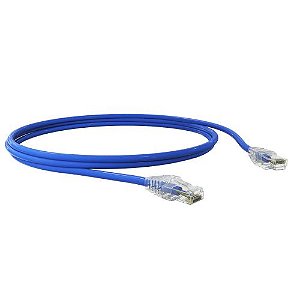 Patch Cord U/utp Sohoplus Cat.6 Cmx T568a/b 1.5m Azul Claro Furukawa