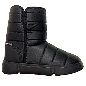 Bota Infantil Tecido Novope Preta