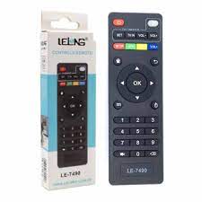 Controle Remoto para TV BOX (compatível c/ todos os modelos) - Lelong