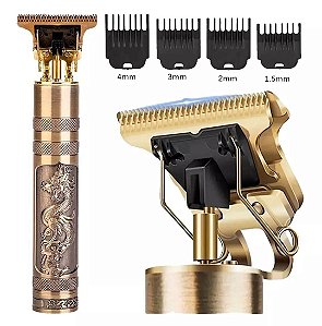 Maquina de Cortar Cabelo e Barba Recarregável Dragon - Hair Trimmer