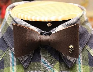 Bow Tie New Orleans Skull
